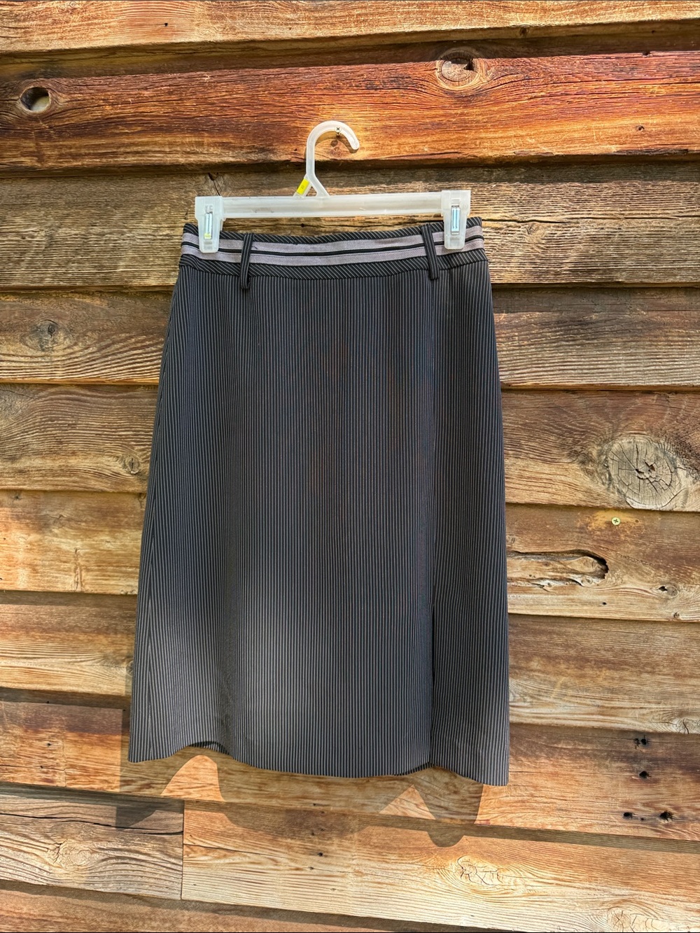 Tristan & iseut skirt fully lined mini striped